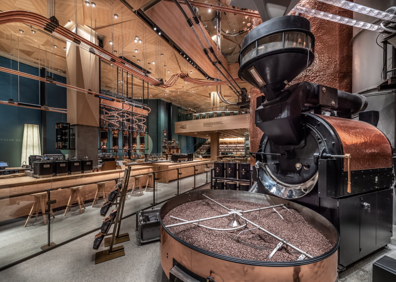 Starbucks Roastery Tóquio Distribuição Hoje