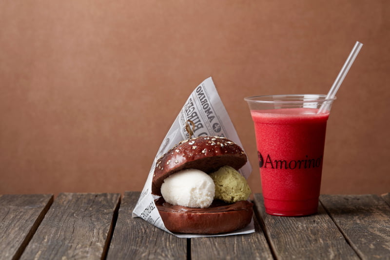 Amorino lança ‘hambúrguer de gelado’