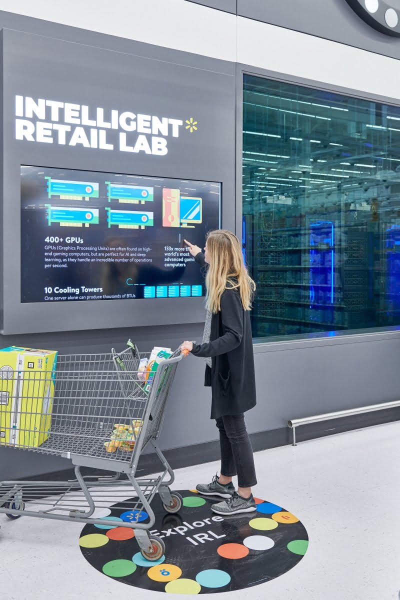 Walmart mostra o futuro do retalho com IRL
