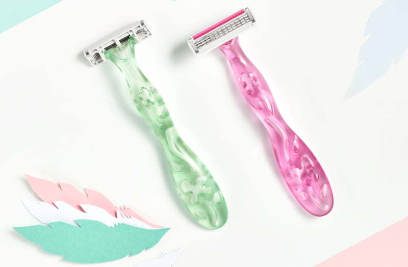 BIC lança lâmina feminina para peles sensíveis