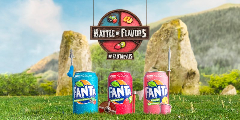 Consumidores vão poder escolher o sabor da nova Fanta