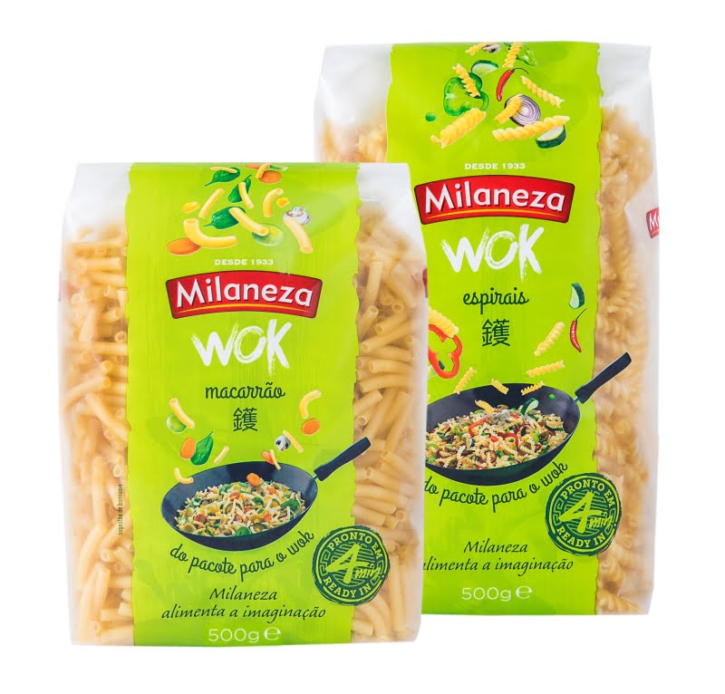 Milaneza vai diretamente para o Wok