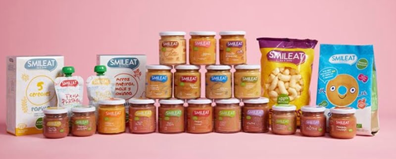 Nova marca de comida infantil e snacks 100% biológica