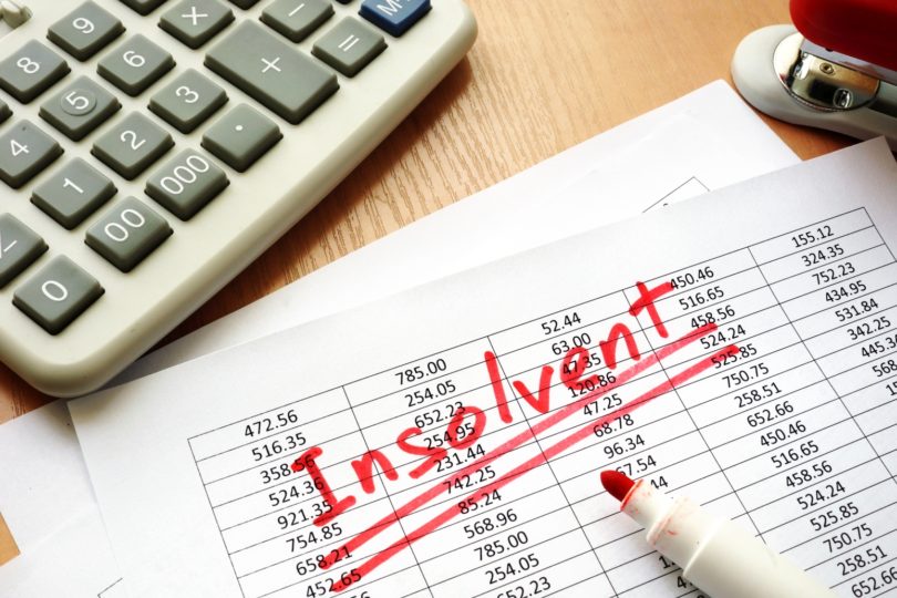 Insolvências sobem 2% em maio enquanto as constituições crescem 3,6%
