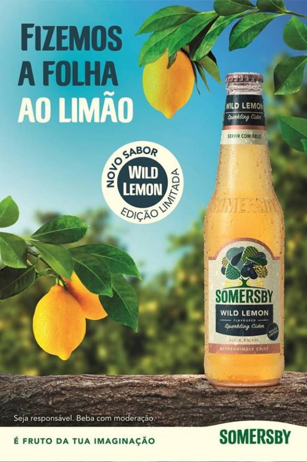 Somersby agora sabe a limão