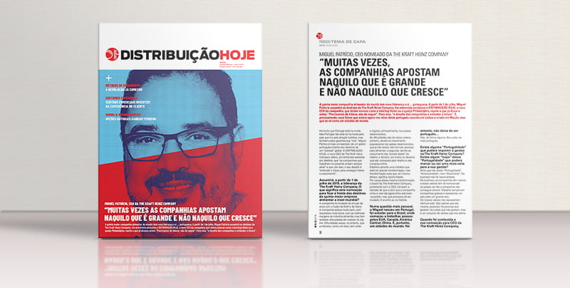 Na DH de maio: Entrevista exclusiva ao futuro CEO da The Kraft Heinz Company, Miguel Patrício