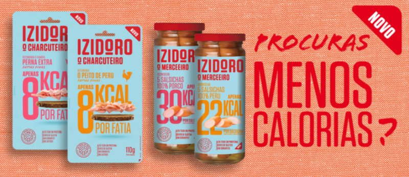 Izidoro lança produtos com menos calorias e mais proteína