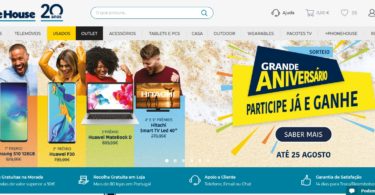 Loja online da Phone House com nova cara