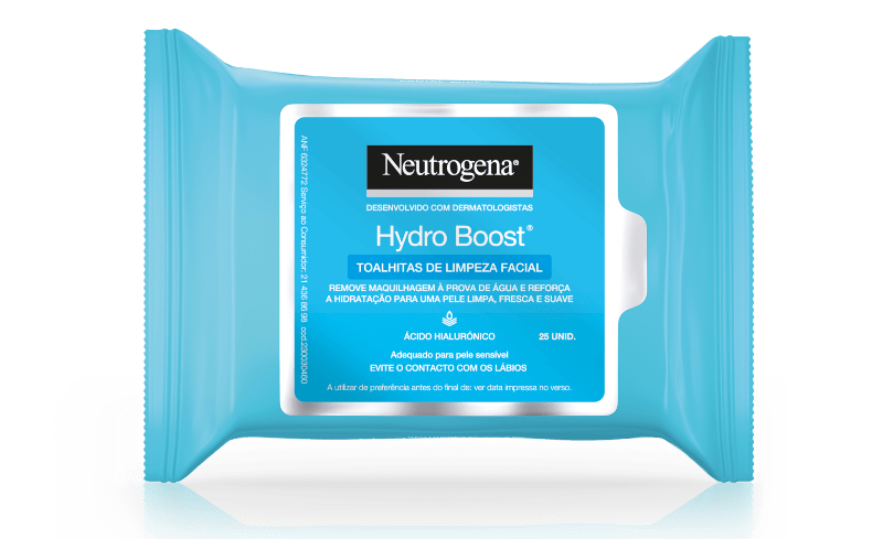 Neutrogena lança toalhitas de limpeza facial