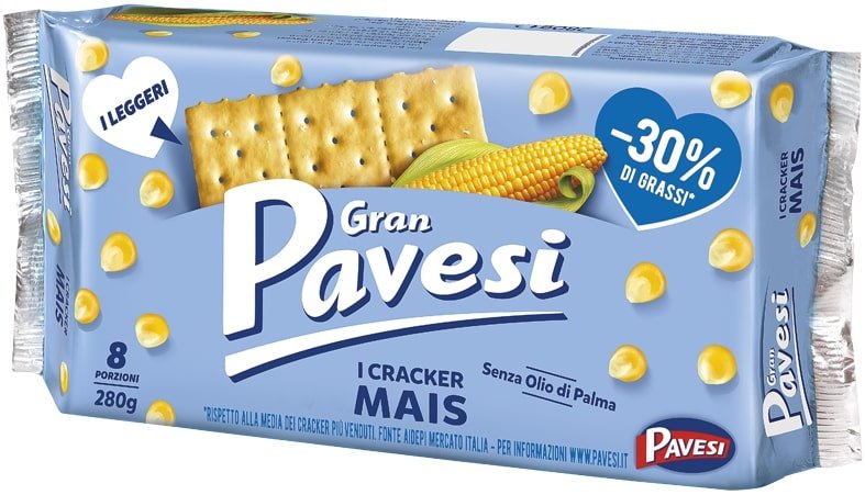 Novas Gran Pavesi Crackers de milho são da Ferbar