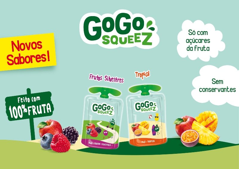 GoGo squeeZ lança duas novas referências