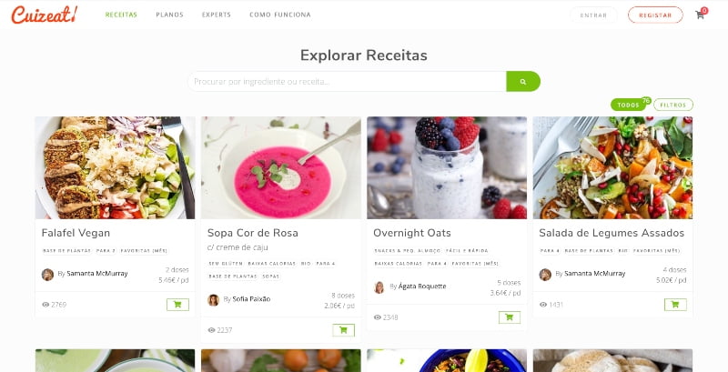 Cuizeat: há uma nova plataforma de planeamento de refeições em Portugal