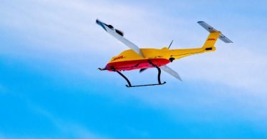 DHL parcelcopter Logística Transportes Hoje