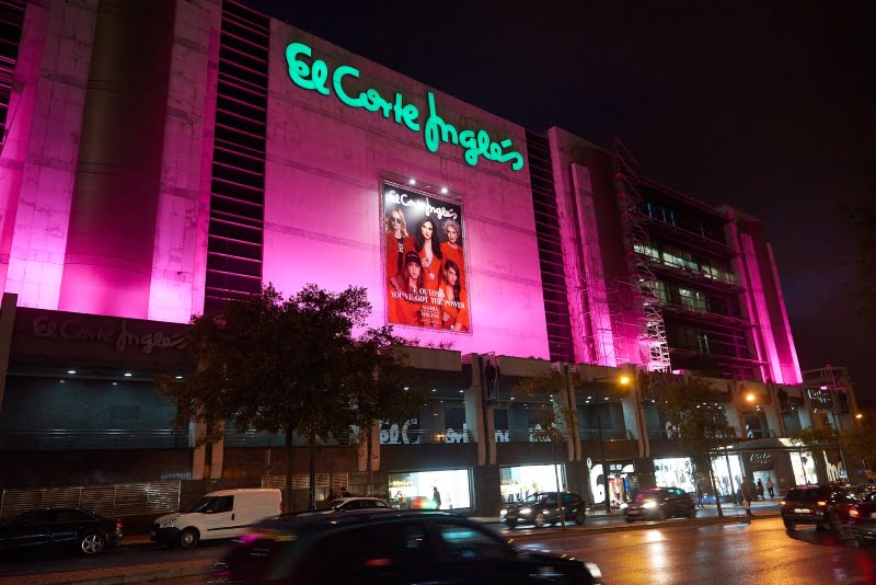El Corte Inglés veste-se de rosa no Dia Mundial da Prevenção do Cancro da Mama