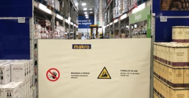 Makro Portugal coloca runner blockers nas lojas para reforçar segurança
