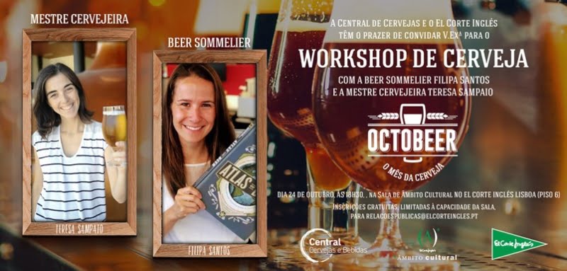 Central de Cervejas oferece workshop sobre cerveja