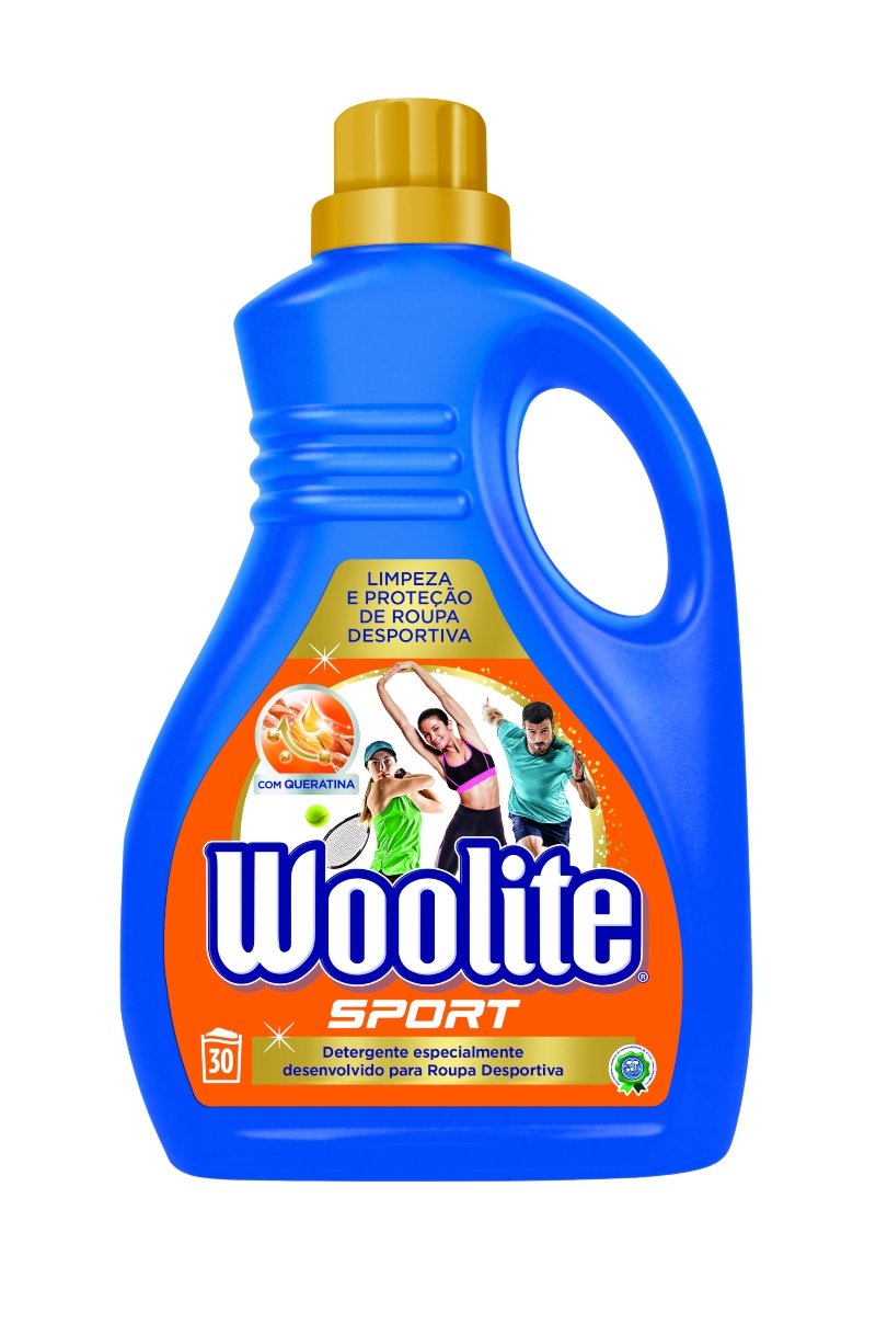 Woolite lança detergente de roupa desportiva