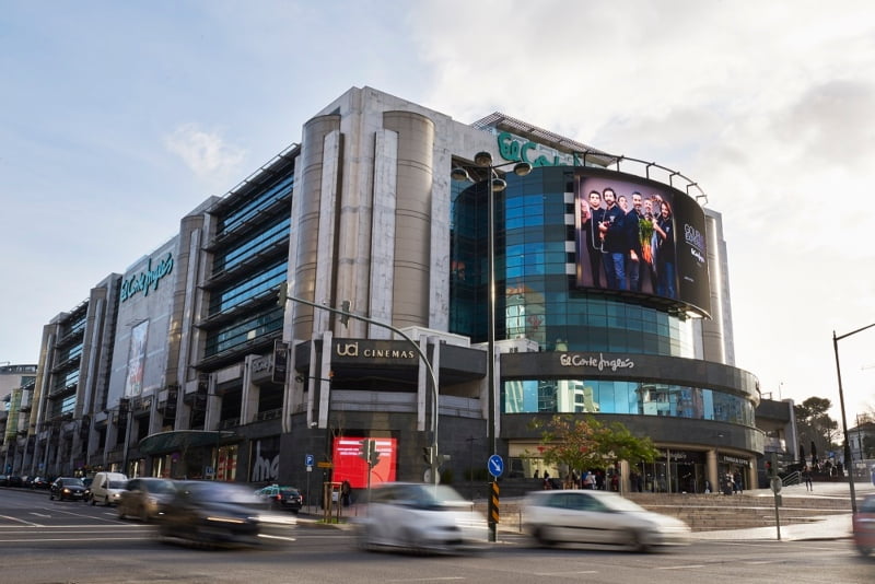 El Corte Inglés Distribuição Hoje