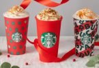 Copos ‘festivos’ chegam às lojas Starbucks