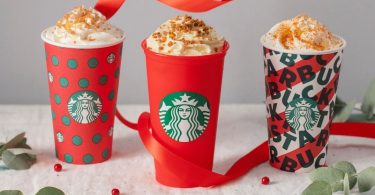 Copos ‘festivos’ chegam às lojas Starbucks