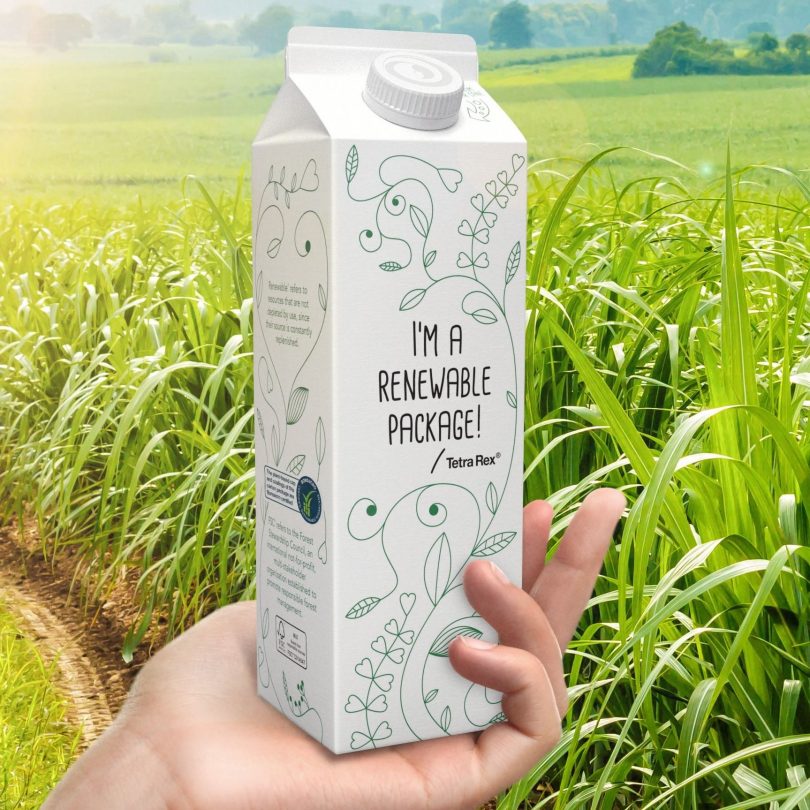 Tetra Pak inova nas embalagens com polímeros de origem vegetal certificados