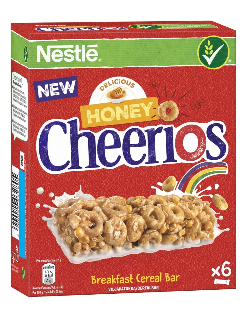 Nestlé lança Cherios em barra de cereais