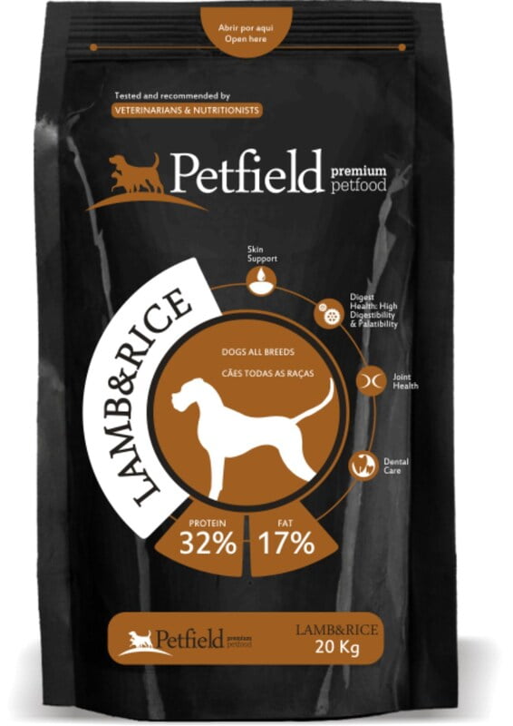 Petfield saco L rice