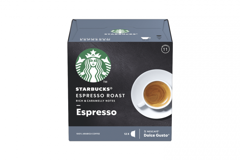 starbucks espresso roast by nescafedolce gusto