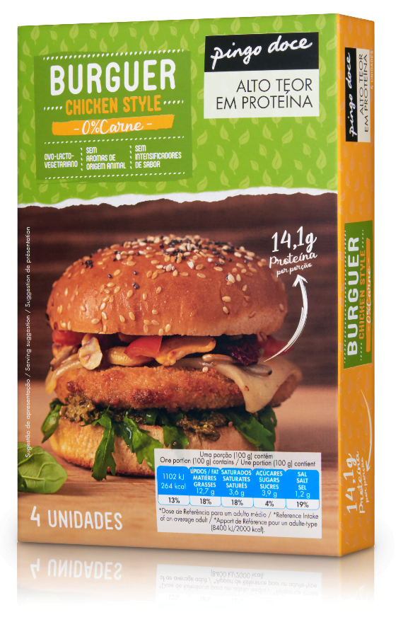 Burguer Chicken Style Pingo Doce