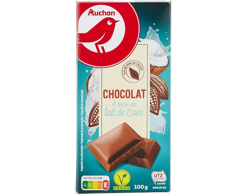 Chocolate Auchan C Leite De Coco DH
