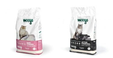 Portuguesa Weego estreia-se no mercado com gama de areia para gatos