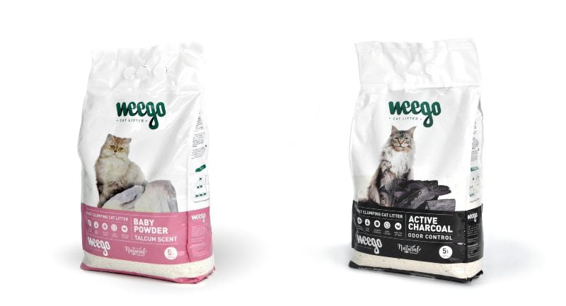 Portuguesa Weego estreia-se no mercado com gama de areia para gatos