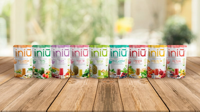 Smoothies INIU estão de volta com nova imagem