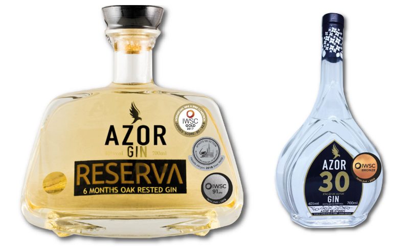 Gins Azor distinguidos a nivel mundial