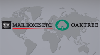 Oaktree adquire participação até 40% na Mail Boxes Etc