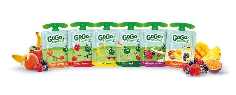 Snack saudaveis GogoSqueeze