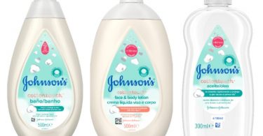 Johnson’s lança gama CottonTouch