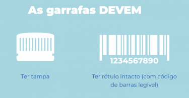 Projeto de depósito garrafas de plástico que dão descontos já arrancou