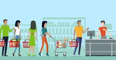 Vendas do retalho europeu em altas em junho