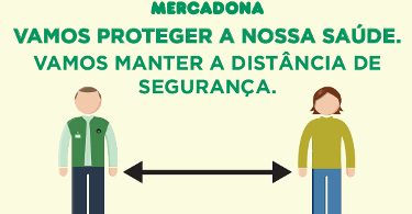 Mercadona anuncia novo conjunto de medidas de proteção