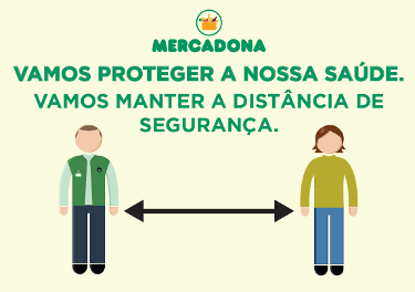 Mercadona anuncia novo conjunto de medidas de proteção