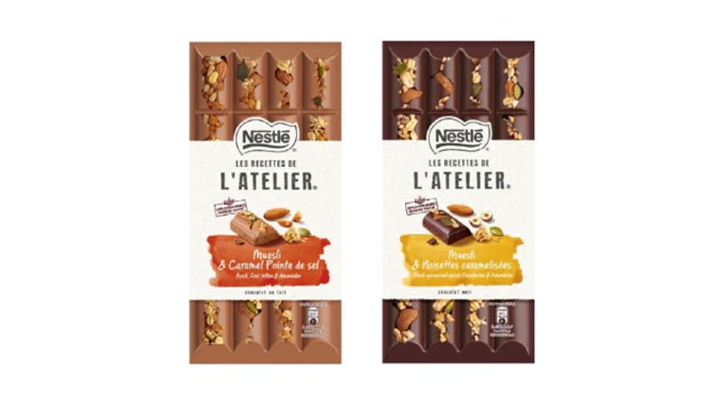 Nestlé lança novas tabletes Les Recettes de L’Atelier