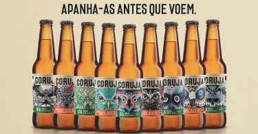 Super Bock Coruja com rótulos dedicados à arte urbana