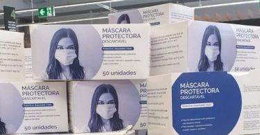 Pingo Doce vende máscaras descartáveis 