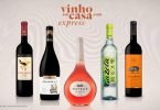 Vinho em Casa Express disponível através da Uber Eats