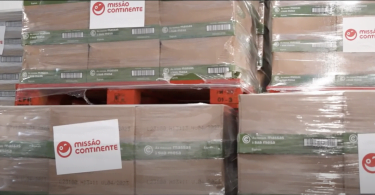 Missão Continente entrega as 150 toneladas de alimentos