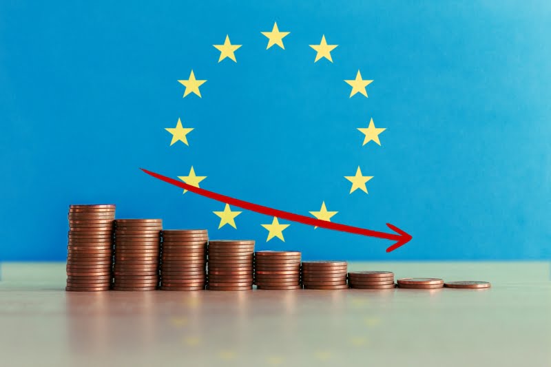 Economia portuguesa cai menos que a zona euro em 2020