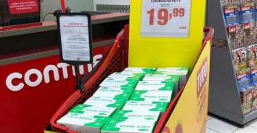 Continente tem 4,3 milhões de máscaras de proteção individual à venda