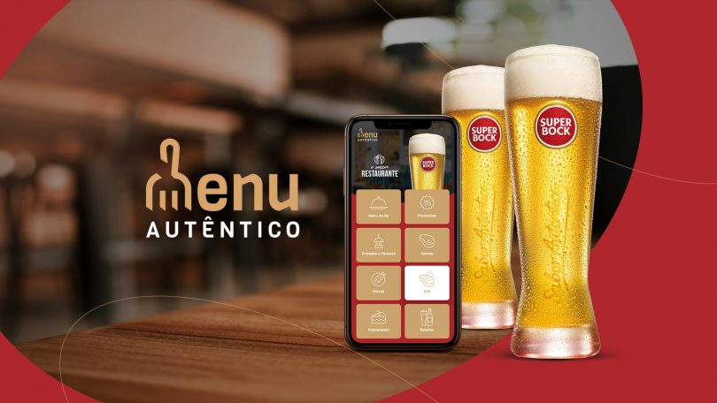 Menu Autentico Super Bock e