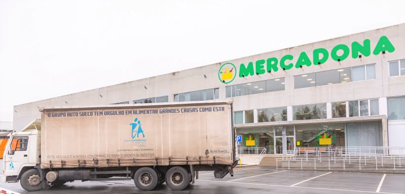 Mercadona doa mais de 200 toneladas de produtos de 1.ª necessidade